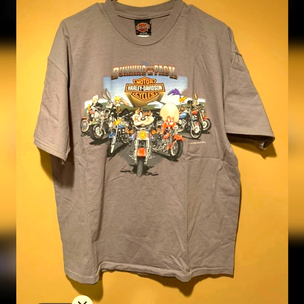 Vingtage Harley Davidson Looney Tunes XL